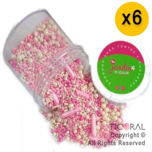MULTIFORMAS MIX ROSA 75 GR X 6